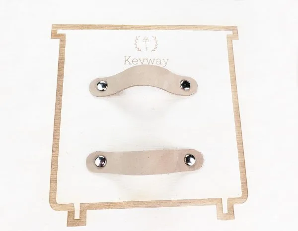 Leather Drawer Handles - Buckskin - Image 4